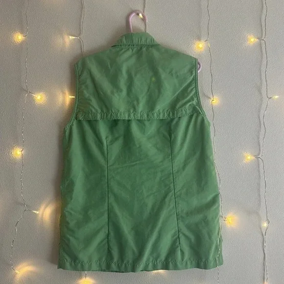 LL Bean Sleeveless Button Down Polo​​​​​​​ - Picture 2 of 3